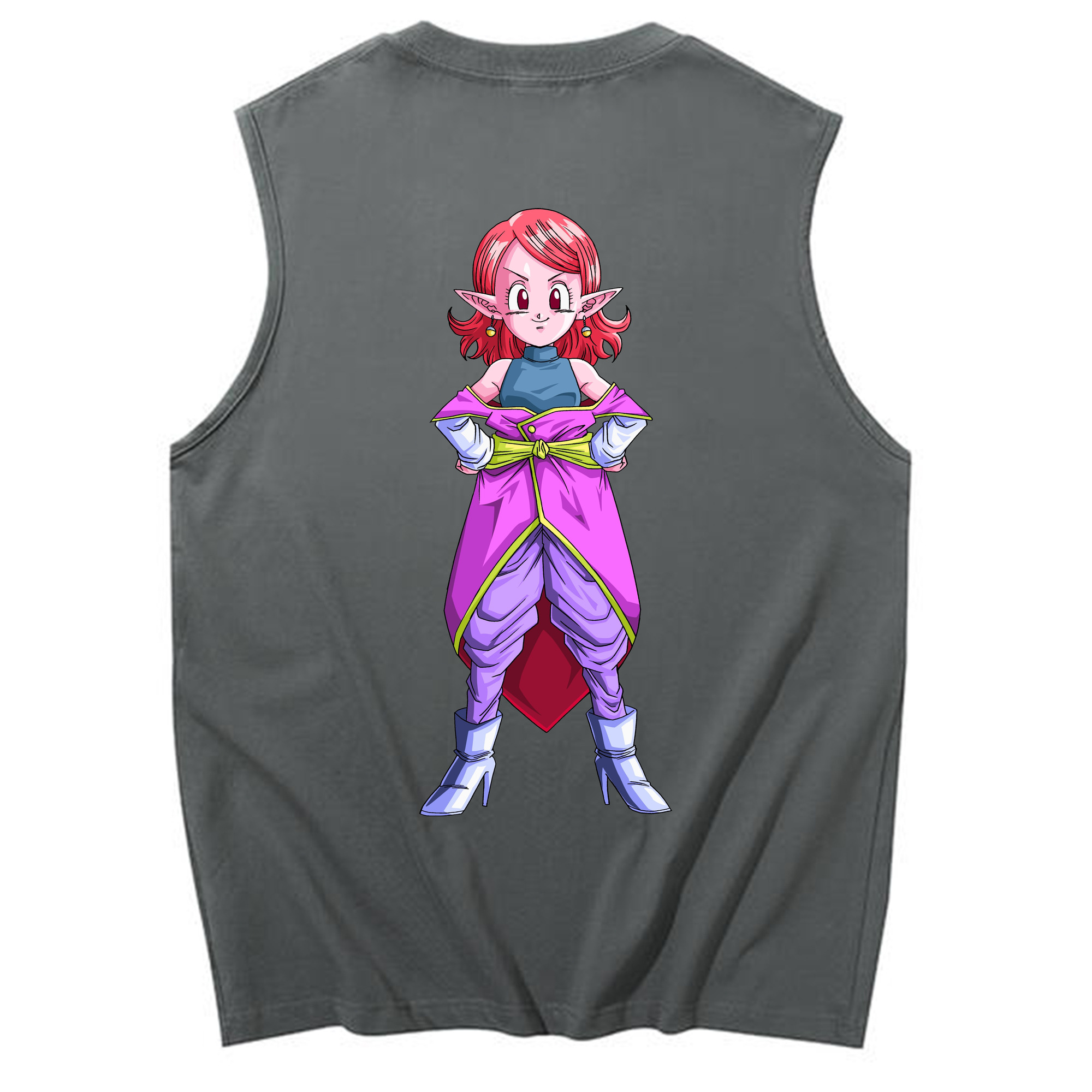 （画像用） ドラゴンボール DRAGON BALL コットン100％タンクトップ（背面プリント）